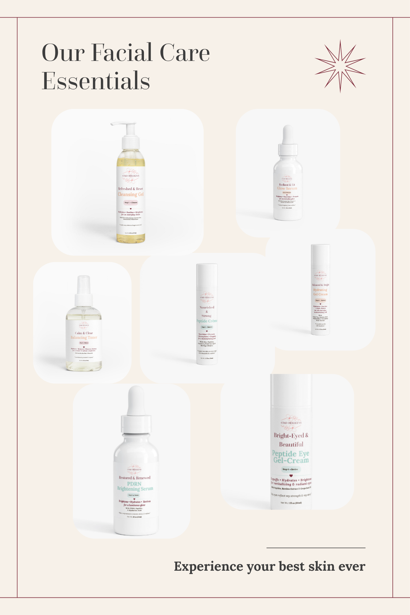 Our 7 facial care essentials to hydrated, moisturized and glowing skin