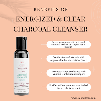Energized & Clear Charcoal Cleanser™