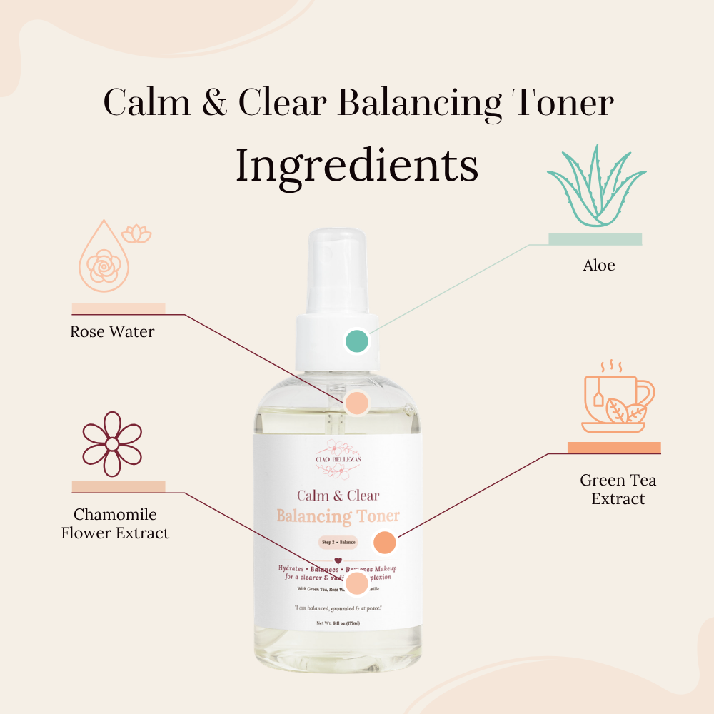 Toner main ingredients 