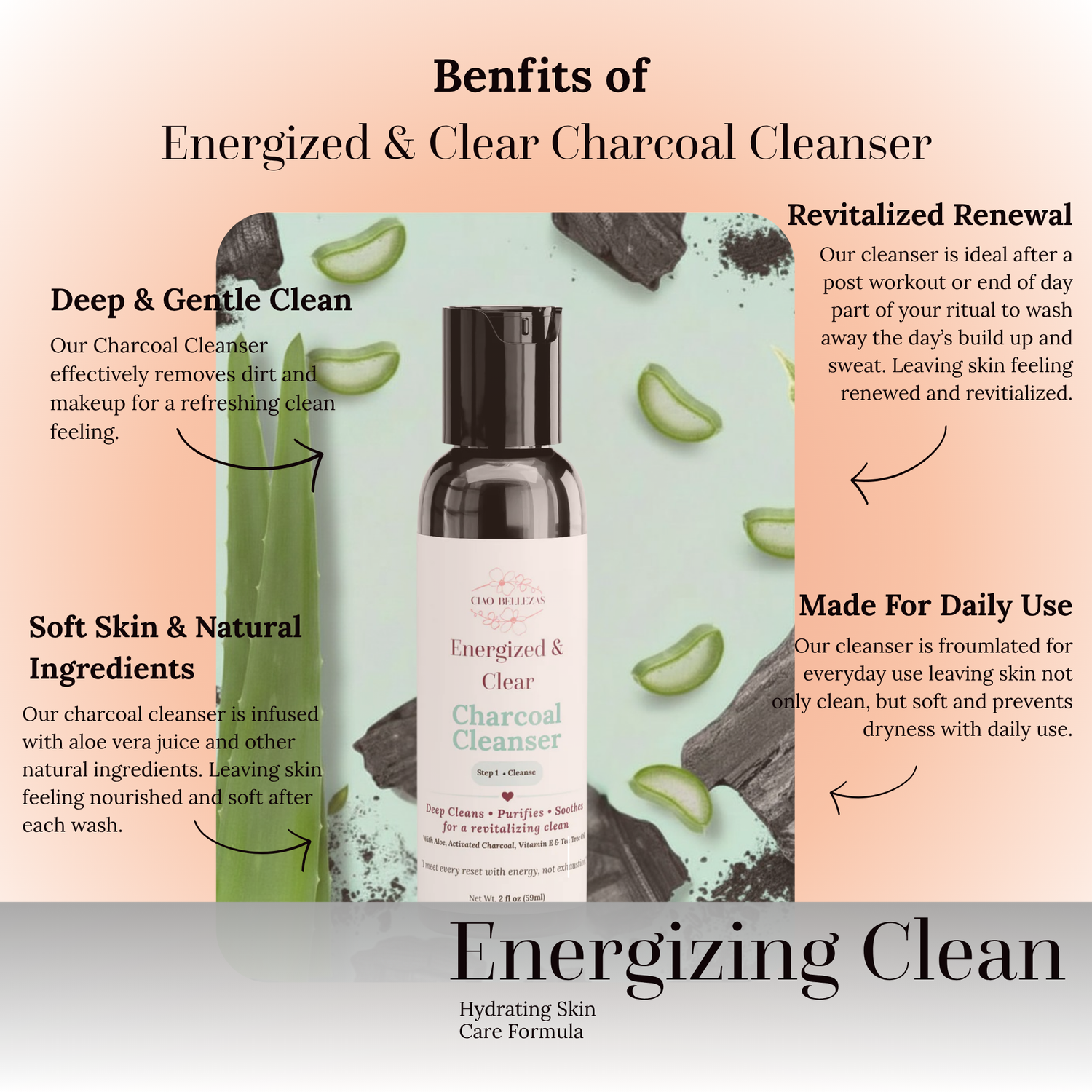 charcoal cleanser benefits