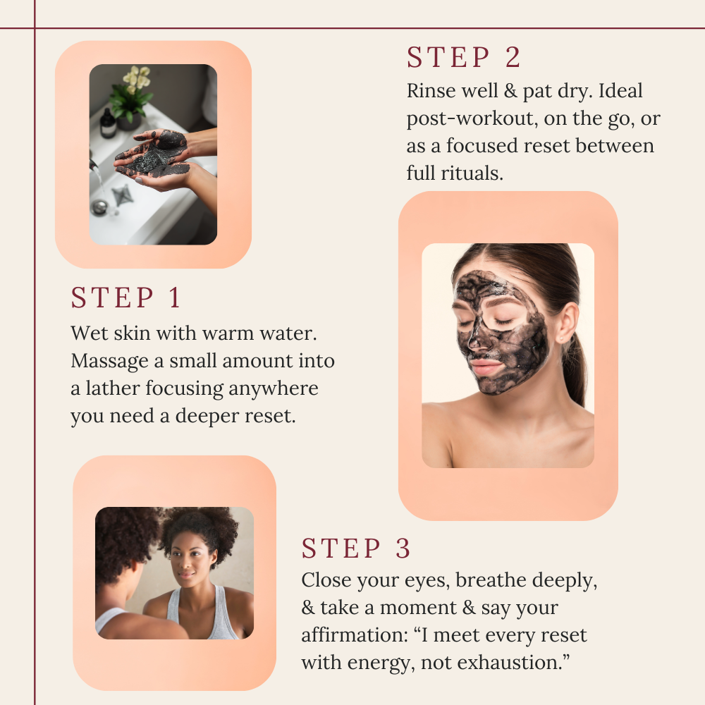 how to use charcoal cleanser