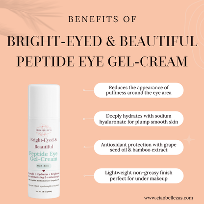 Bright-Eyed & Beautiful Peptide Eye Gel-Cream™