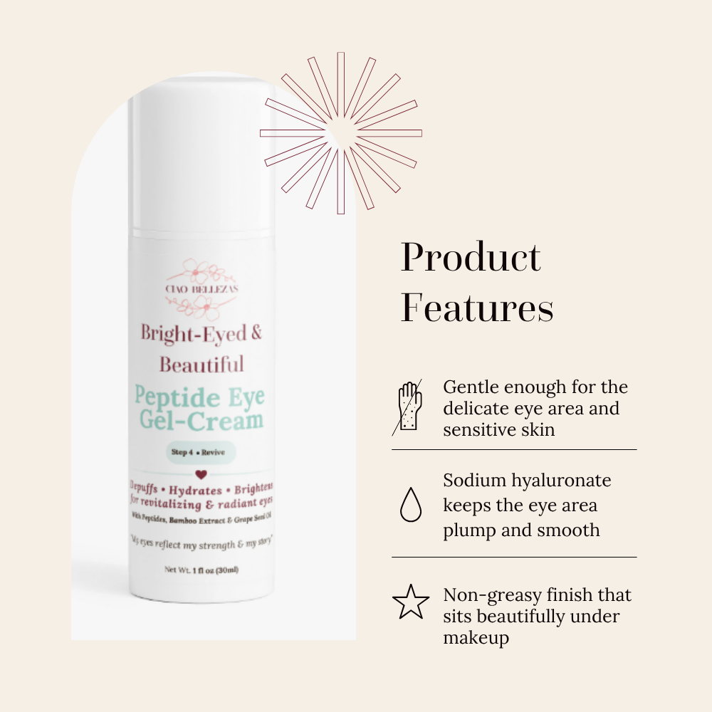 Bright-Eyed & Beautiful Peptide Eye Gel-Cream™