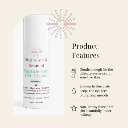 Bright-Eyed & Beautiful Peptide Eye Gel-Cream™
