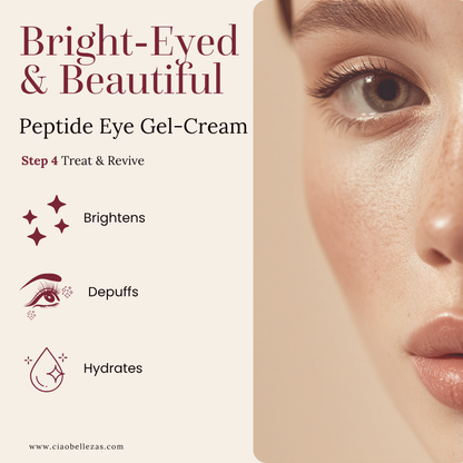 photo of eye gel  cream on person with benefits